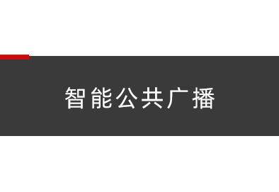 智能公共广播